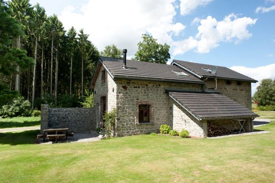 La maison en pierre et son jardin